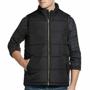 Weatherproof Vintage Puffer Zip-Front Vest Mens